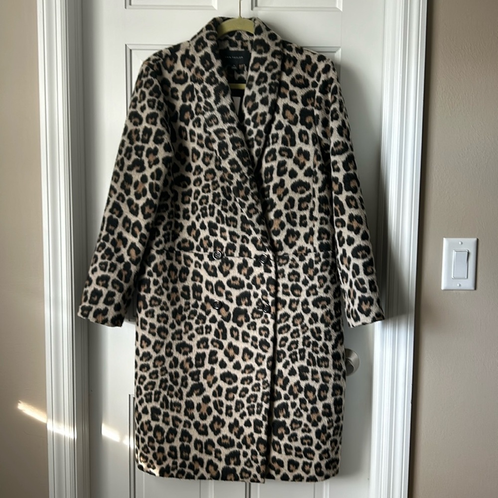 AT leopard print coat!